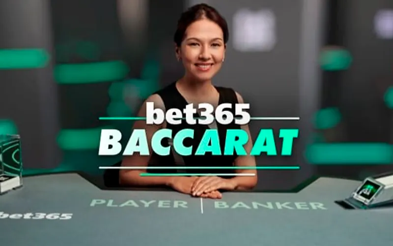 Play real-time Baccarat with professional live dealers at Bet365.